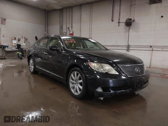 ✅ 2007 Lexus LS 460 • VIN: JTHBL46F775041224 • Lot: 43425024. Listed on IAAI with 143,019 mi. Free auction sales archive from the USA and detailed vehicle history report at DreamBid. Image 1.