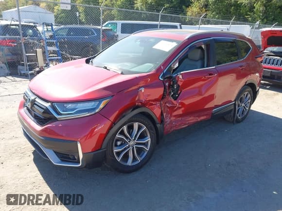 ✅ 2020 Honda CR-V Touring • VIN: 2HKRW2H97LH633753 • Lot: 43426874. Listed on IAAI with 91,150 mi. Free auction sales archive from the USA and detailed vehicle history report at DreamBid. Image 17.