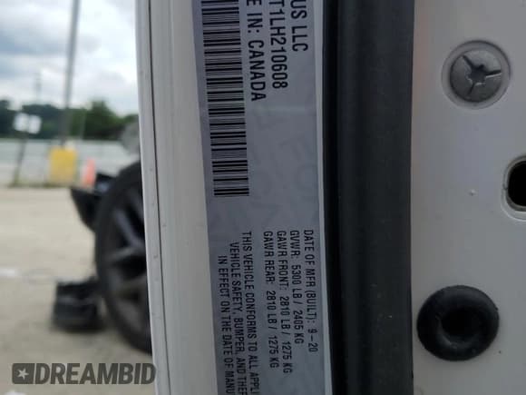 ✅ 2020 Dodge Challenger R/T 50th Anniversary • VIN: 2C3CDZBT1LH210608 • Lot: 64180975. Wystawiony na Copart z przebiegiem 28 120 mil. Bezpłatny archiwum sprzedaży aukcyjnych z USA i szczegółowy raport historii pojazdu na DreamBid. Zdjęcie 13.