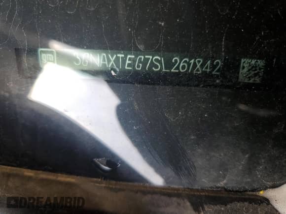 2025 Chevrolet Equinox AWD RS z VIN 3GNAXTEG7SL261842, wystawiony jako Copart lot #52005285 z przebiegiem 2 139 mil mil oraz Szkoda całkowita • Salvage title. Historia ofert i sprzedaży dostępna na DreamBid. Obrazek 13.