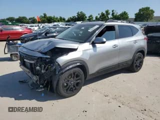 ✅ 2024 Kia Seltos X-Line • VIN: KNDEUCA71R7644683 • Lot: 65645775. Listed on Copart with 8,812 mi. Free auction sales archive from the USA and detailed vehicle history report at DreamBid. Image 1.