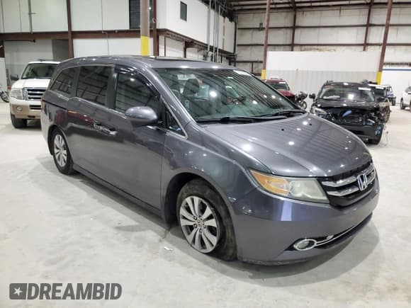 ✅ 2014 Honda Odyssey EX-L • VIN: 5FNRL5H64EB041390 • Lot: 92021555. Listed on Copart with 201,147 mi. Free auction sales archive from the USA and detailed vehicle history report at DreamBid. Image 4.