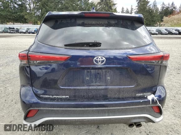 ✅ 2021 Toyota Highlander XSE • VIN: 5TDLZRBH4MS113995 • Lot: 53573835. Listed on Copart with Not provided. Free auction sales archive from the USA and detailed vehicle history report at DreamBid. Image 6.
