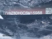 ✅ 2012 Mazda 6 i Touring • VIN: 1YVHZ8DH0C5M15988 • Лот: 43878257. Опубликован ранее на IAAI с пробегом 296 127 миль. Бесплатный доступ к архиву аукционных продаж из США и подробный отчёт об истории автомобиля на DreamBid. Изображение 9.