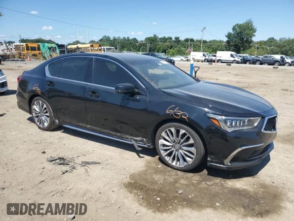 ✅ 2018 Acura RLX Technology • VIN: JH4KC1F59JC001395 • Lot: 69241825. Listed on Copart with 93,293 mi. Free auction sales archive from the USA and detailed vehicle history report at DreamBid. Image 4.