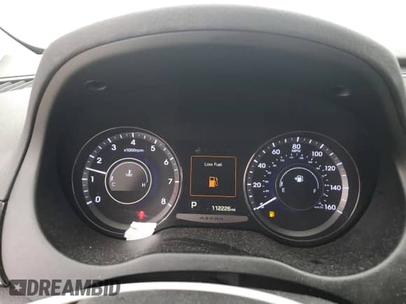 2016 Hyundai Azera с VIN KMHFG4JG0GA518652, выставлен на аукционе Copart как лот 43933705 с пробегом 112 226 миль миль и Списание • Salvage title. История ставок и продаж доступна на DreamBid. Изображение 9.