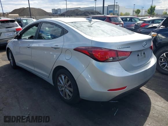 ✅ 2016 Hyundai Elantra SE • VIN: 5NPDH4AE4GH739638 • Lot: 43496350. Listed on IAAI with 52,226 mi. Free auction sales archive from the USA and detailed vehicle history report at DreamBid. Image 3.