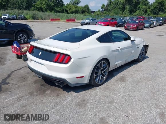 ✅ 2017 Ford Mustang GT • VIN: 1FA6P8CF5H5208156 • Lot: 42995098. Listed on IAAI with 58,379 mi. Free auction sales archive from the USA and detailed vehicle history report at DreamBid. Image 4.