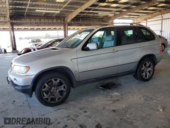 ✅ 2001 BMW X5 4.4i • VIN: WBAFB33501LH14496 • Lot: 65843835. Listed on Copart with Not provided. Free auction sales archive from the USA and detailed vehicle history report at DreamBid. Image 1.