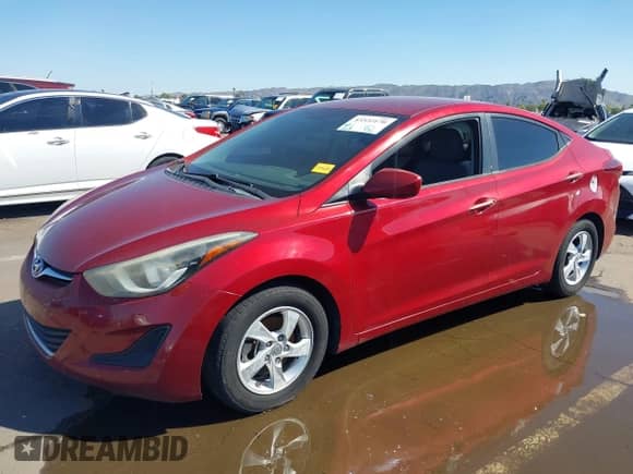 2014 Hyundai Elantra SE z VIN 5NPDH4AE1EH502747, wystawiony jako IAAI lot #43322170 z przebiegiem 159 310 mil mil oraz . Historia ofert i sprzedaży dostępna na DreamBid. Obrazek 2.
