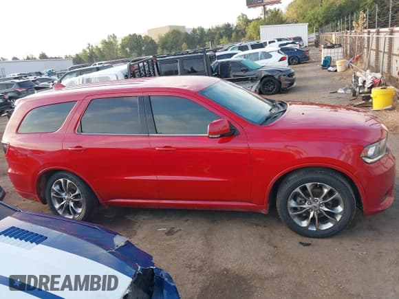 ✅ 2019 Dodge Durango GT Plus • VIN: 1C4RDHDG2KC684472 • Лот: 43406744. Опубликован ранее на IAAI с пробегом 160 796 миль. Бесплатный доступ к архиву аукционных продаж из США и подробный отчёт об истории автомобиля на DreamBid. Изображение 13.