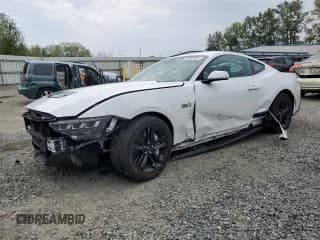 ✅ 2024 Ford Mustang GT Premium • VIN: 1FA6P8CF6R5416581 • Лот: 70562525. Опубликован ранее на Copart с пробегом Не указан. Бесплатный доступ к архиву аукционных продаж из США и подробный отчёт об истории автомобиля на DreamBid. Изображение 1.