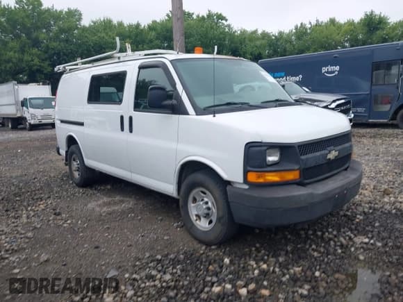✅ 2008 Chevrolet Express Cargo • VIN: 1GCGG25C981143334 • Лот: 42827030. Опубликован ранее на IAAI с пробегом 126 361 миль. Бесплатный доступ к архиву аукционных продаж из США и подробный отчёт об истории автомобиля на DreamBid. Изображение 1.