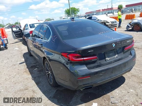 ✅ 2021 BMW 5 Series 540i xDrive • VIN: WBA73BJ02MWW93833 • Lot: 42160043. Listed on IAAI with 59,779 mi. Free auction sales archive from the USA and detailed vehicle history report at DreamBid. Image 3.