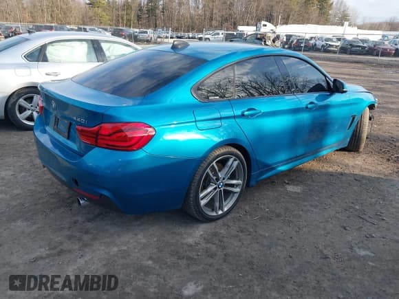 ✅ 2018 BMW 4 Series 440i xDrive • VIN: WBA4J7C58JBH13586 • Lot: 41756818. Listed on IAAI with 58,804 mi. Free auction sales archive from the USA and detailed vehicle history report at DreamBid. Image 4.