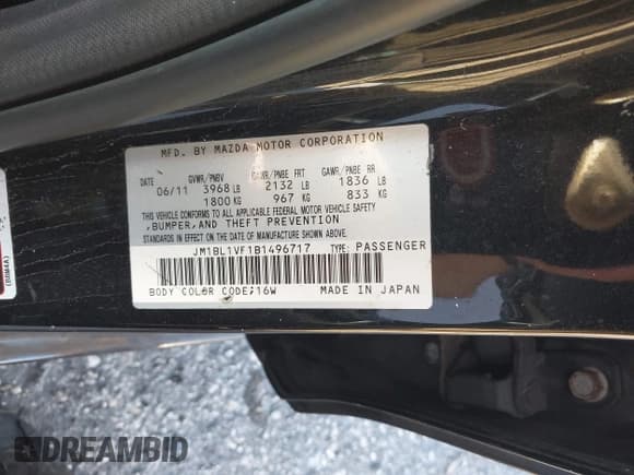 ✅ 2011 Mazda 3 i Touring • VIN: JM1BL1VF1B1496717 • Lot: 43584803. Wystawiony na IAAI z przebiegiem 103 007 mil. Bezpłatny archiwum sprzedaży aukcyjnych z USA i szczegółowy raport historii pojazdu na DreamBid. Zdjęcie 9.