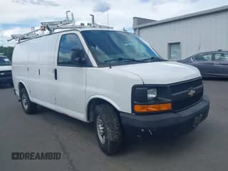 ✅ 2015 Chevrolet Express Cargo • VIN: 1GCWGFCF6F1151954 • Lot: 42677535. Listed on IAAI with 180,818 mi. Free auction sales archive from the USA and detailed vehicle history report at DreamBid. Image 1.