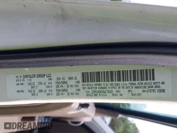 ✅ 2010 Dodge Nitro Heat • VIN: 1D4PU4GKXAW175021 • Лот: 42274875. Опубликован ранее на IAAI с пробегом 158 279 миль. Бесплатный доступ к архиву аукционных продаж из США и подробный отчёт об истории автомобиля на DreamBid. Изображение 9.