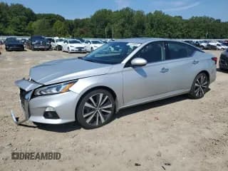 ✅ 2021 Nissan Altima Platinum • VIN: 1N4BL4FWXMN352438 • Lot: 71203845. Listed on Copart with 86,762 mi. Free auction sales archive from the USA and detailed vehicle history report at DreamBid. Image 1.