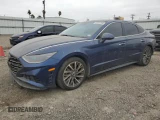 ✅ 2020 Hyundai Sonata Limited • VIN: 5NPEH4J26LH045053 • Лот: 45564365. Опубликован ранее на Copart с пробегом 99 603 миль. Бесплатный доступ к архиву аукционных продаж из США и подробный отчёт об истории автомобиля на DreamBid. Изображение 1.