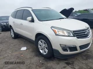 ✅ 2013 Chevrolet Traverse LT • VIN: 1GNKRJKD9DJ121038 • Lot: 42102994. Listed on IAAI with 160,200 mi. Free auction sales archive from the USA and detailed vehicle history report at DreamBid. Image 1.