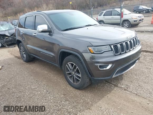 ✅ 2017 Jeep Grand Cherokee Limited • VIN: 1C4RJEBG6HC929910 • Lot: 43773555. Wystawiony na IAAI z przebiegiem 137 113 mil. Bezpłatny archiwum sprzedaży aukcyjnych z USA i szczegółowy raport historii pojazdu na DreamBid. Zdjęcie 1.