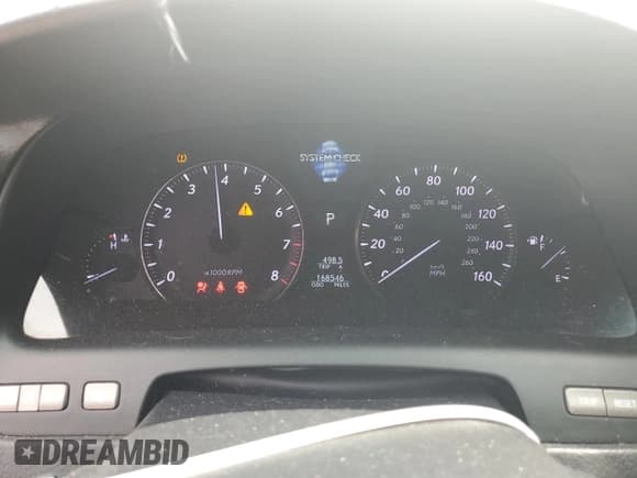 ✅ 2009 Lexus LS 460 • VIN: JTHBL46F695089798 • Lot: 56556675. Listed on Copart with 168,546 mi. Free auction sales archive from the USA and detailed vehicle history report at DreamBid. Image 9.