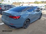 ✅ 2025 Nissan Sentra SR • VIN: 3N1AB8DVXSY265068 • Lot: 43514979. Listed on IAAI with 9,128 mi. Free auction sales archive from the USA and detailed vehicle history report at DreamBid. Image 4.