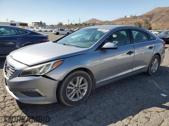 2015 Hyundai Sonata SE with VIN 5NPE24AFXFH254112, listed as a Copart auction lot 81830105 with 115,259 mi miles and Salvage title. Bid and sale history available at DreamBid. Image 1.