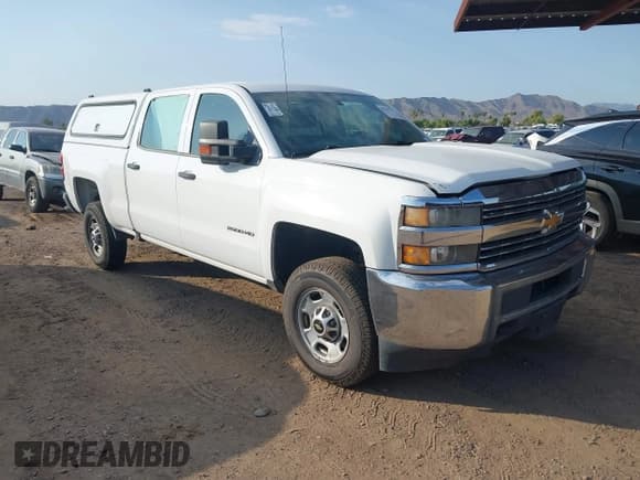 ✅ 2016 Chevrolet Silverado 2500HD Work Truck • VIN: 1GC1CUEG2GF164883 • Лот: 43046313. Опубликован ранее на IAAI с пробегом 267 082 миль. Бесплатный доступ к архиву аукционных продаж из США и подробный отчёт об истории автомобиля на DreamBid. Изображение 1.