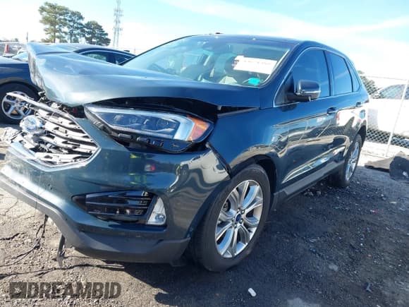 ✅ 2019 Ford Edge Titanium • VIN: 2FMPK3K92KBC32473 • Lot: 43621488. Listed on IAAI with 66,107 mi. Free auction sales archive from the USA and detailed vehicle history report at DreamBid. Image 2.