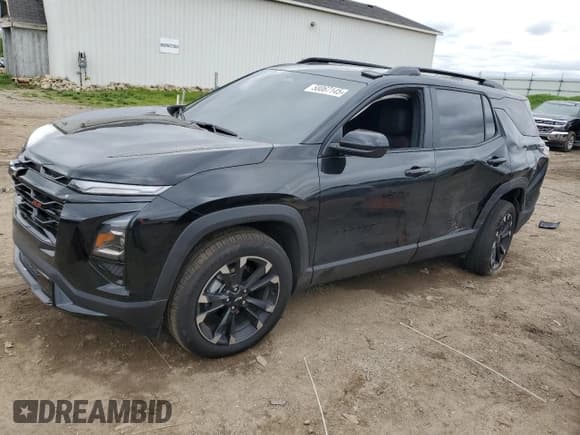 ✅ 2025 Chevrolet Equinox FWD RS • VIN: 3GNAXLEGXSL270633 • Lot: 58067145. Wystawiony na Copart z przebiegiem 2 236 mil. Bezpłatny archiwum sprzedaży aukcyjnych z USA i szczegółowy raport historii pojazdu na DreamBid. Zdjęcie 1.