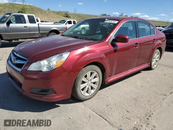 ✅ 2012 Subaru Legacy Premium • VIN: 4S3BMBC67C3009838 • Lot: 57906245. Listed on Copart with 134,777 mi. Free auction sales archive from the USA and detailed vehicle history report at DreamBid. Image 1.