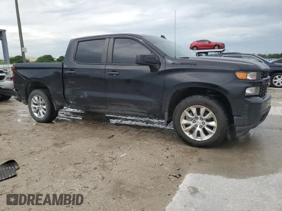✅ 2022 Chevrolet Silverado 1500 Custom • VIN: 1GCPWBEK8NZ141100 • Лот: 72066215. Опубликован ранее на Copart с пробегом 83 543 миль. Бесплатный доступ к архиву аукционных продаж из США и подробный отчёт об истории автомобиля на DreamBid. Изображение 4.