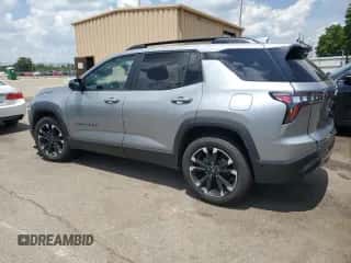 2025 Chevrolet Equinox FWD RS с VIN 3GNAXLEG4SL258008, выставлен на аукционе Copart как лот 62169805 с пробегом 1 786 миль миль и Списание • Salvage title. История ставок и продаж доступна на DreamBid. Изображение 2.