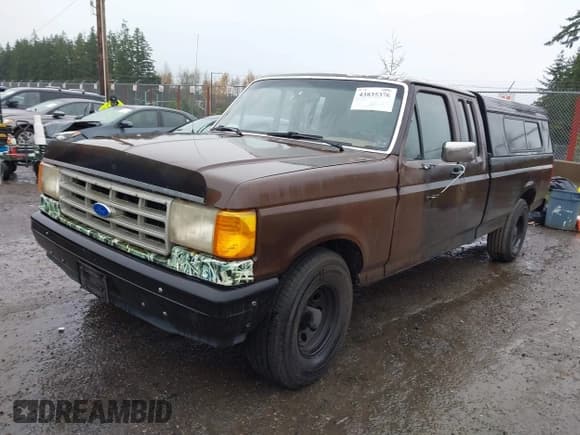 ✅ 1989 Ford F-150 • VIN: 1FTEX15N7KKB35060 • Lot: 43835376. Listed on IAAI with 80,658 mi. Free auction sales archive from the USA and detailed vehicle history report at DreamBid. Image 2.