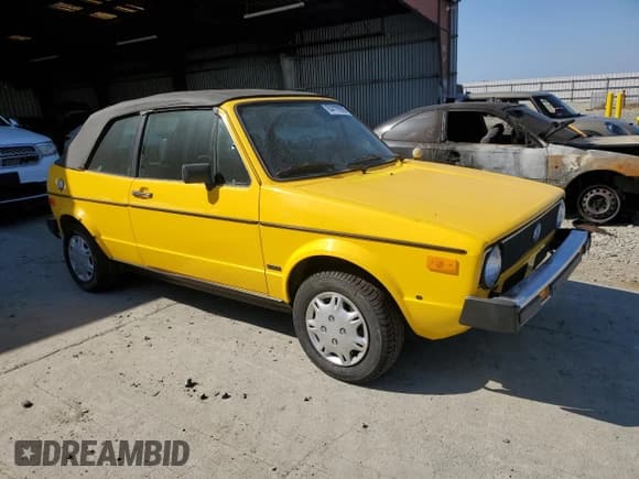 ✅ 1982 Volkswagen Rabbit • VIN: WVWCA0158CK021868 • Lot: 84418995. Listed on Copart with 196,716 mi. Free auction sales archive from the USA and detailed vehicle history report at DreamBid. Image 4.