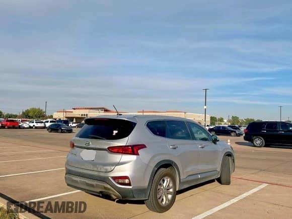 2019 Hyundai Santa Fe SE with VIN 5NMS23AD5KH083501, listed as a Copart auction lot 91518635 with 162,611 mi miles and Clean title. Bid and sale history available at DreamBid. Image 4.