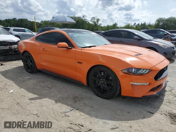 ✅ 2020 Ford Mustang GT • VIN: 1FA6P8CF5L5185048 • Lot: 59093095. Listed on Copart with 67,485 mi. Free auction sales archive from the USA and detailed vehicle history report at DreamBid. Image 4.