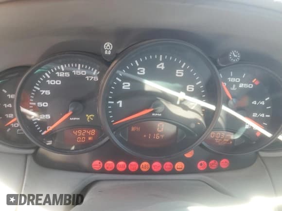 ✅ 2001 Porsche 911 • VIN: WP0CA29911S653143 • Лот: 61147845. Опубликован ранее на Copart с пробегом 49 248 миль. Бесплатный доступ к архиву аукционных продаж из США и подробный отчёт об истории автомобиля на DreamBid. Изображение 9.