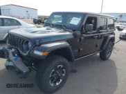 ✅ 2024 Jeep Wrangler Rubicon X • VIN: 1C4RJXR66RW249966 • Lot: 43380775. Listed on IAAI with 11,998 mi. Free auction sales archive from the USA and detailed vehicle history report at DreamBid. Image 2.