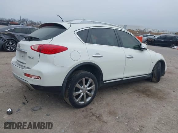 ✅ 2017 Infiniti QX50 • VIN: JN1BJ0RP3HM381940 • Lot: 41369764. Wystawiony na IAAI z przebiegiem 108 273 mil. Bezpłatny archiwum sprzedaży aukcyjnych z USA i szczegółowy raport historii pojazdu na DreamBid. Zdjęcie 4.