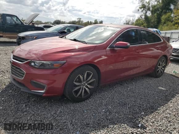 2017 Chevrolet Malibu LT with VIN 1G1ZE5ST6HF190059, listed as a Copart auction lot 82768845 with 128,961 mi miles and Salvage title. Bid and sale history available at DreamBid. Image 1.