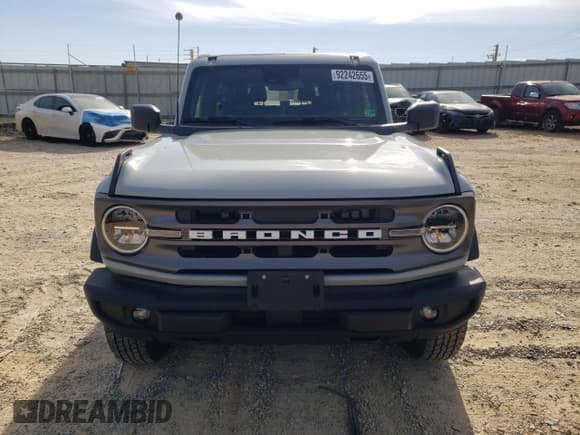 ✅ 2022 Ford Bronco Big Bend • VIN: 1FMDE5AH2NLB12143 • Lot: 92242655. Listed on Copart with 27,728 mi. Free auction sales archive from the USA and detailed vehicle history report at DreamBid. Image 5.