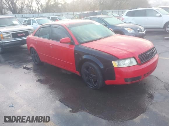 ✅ 2004 Audi A4 1.8T • VIN: WAULC68EX4A224462 • Lot: 41705471. Listed on IAAI with 167,748 mi. Free auction sales archive from the USA and detailed vehicle history report at DreamBid. Image 1.
