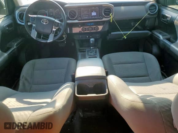 ✅ 2021 Toyota Tacoma SR5 • VIN: 3TMBZ5DN2MM031609 • Lot: 80211525. Listed on Copart with 89,676 mi. Free auction sales archive from the USA and detailed vehicle history report at DreamBid. Image 8.