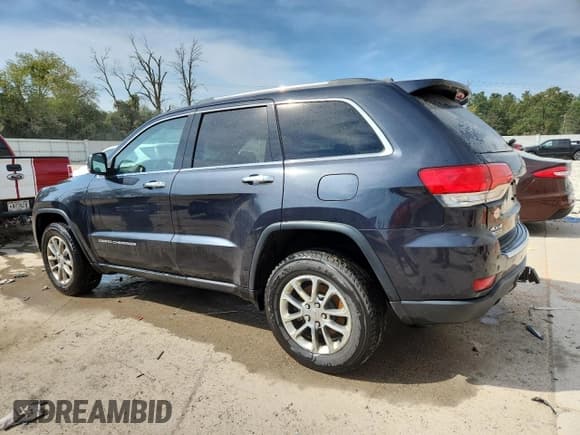 ✅ 2015 Jeep Grand Cherokee Limited • VIN: 1C4RJFBMXFC862057 • Lot: 80527565. Listed on Copart with 118,182 mi. Free auction sales archive from the USA and detailed vehicle history report at DreamBid. Image 2.