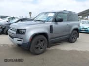 ✅ 2021 Land Rover Defender • VIN: SALEK6RX9M2059022 • Lot: 42396995. Listed on IAAI with 53,015 mi. Free auction sales archive from the USA and detailed vehicle history report at DreamBid. Image 2.