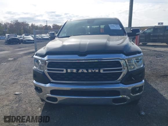 ✅ 2022 Ram 1500 Big Horn • VIN: 1C6SRFFT1NN381295 • Lot: 43556221. Listed on IAAI with 25,244 mi. Free auction sales archive from the USA and detailed vehicle history report at DreamBid. Image 12.
