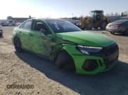 ✅ 2024 Audi RS 3 • VIN: WUAG4DGY8RA911239 • Lot: 42005625. Listed on Copart with 11,196 mi. Free auction sales archive from the USA and detailed vehicle history report at DreamBid. Image 4.